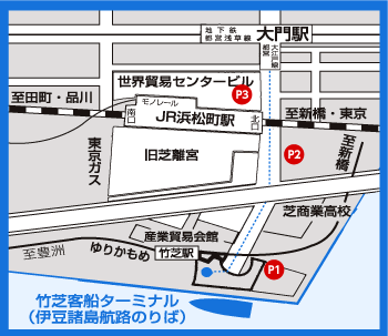 東京・竹芝客船ターミナル